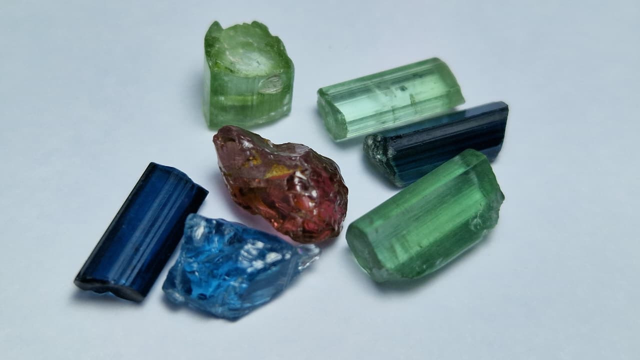 12.85 ct  Mix Tourmaline From Nigeria — view 2